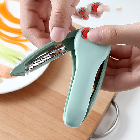 Pelador y Rallador 2 en 1 - Herramienta Multiusos para Frutas y Verduras - Image 2