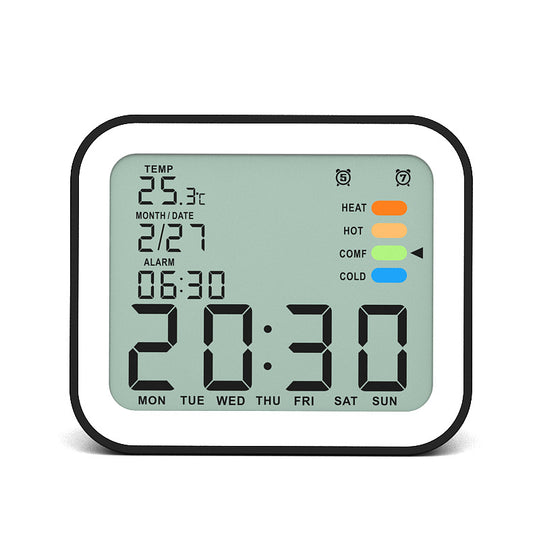 Reloj Despertador de Escritorio con Calendario y Luz de Fondo - Image 2