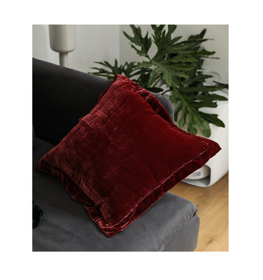 Cojín de Terciopelo Brillo Alto con Estilo Vintage y Elegante - Image 2