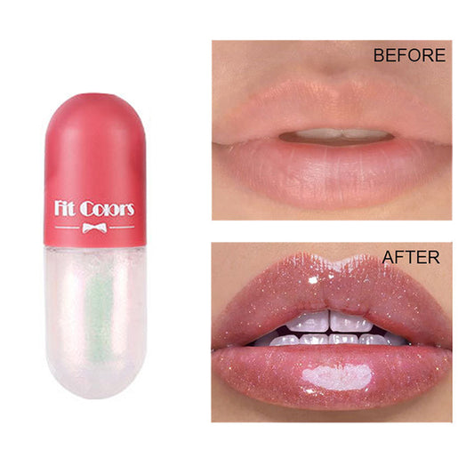 Brillo Labial Hidratante en Cápsula Mini Transparente - Image 2