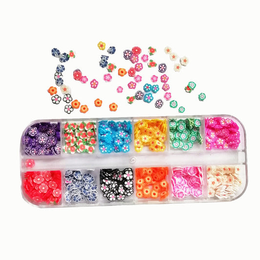 Kit de Manicura Artesanal con Arcilla Cristal DIY - Flores y Frutas - Image 2