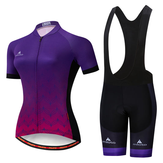 Conjunto Ciclista Manga Corta con Tecnología Transpirable - Image 2