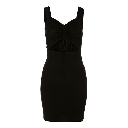 Vestido Elegante Espalda Descubierta con Abertura Lateral - Image 2