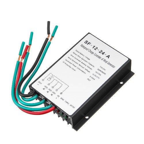 Controlador Inteligente de Turbina Eólica con Frenado Automático y Carga Estable - Image 2