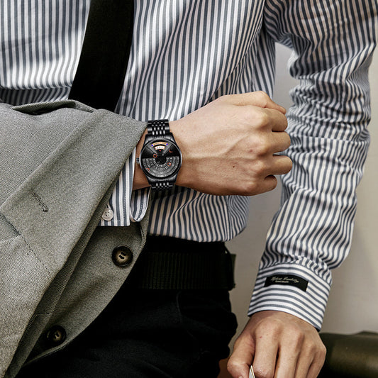 Reloj Mecánico Deportivo para Hombre Acero Inoxidable Resistente al Agua - Image 2