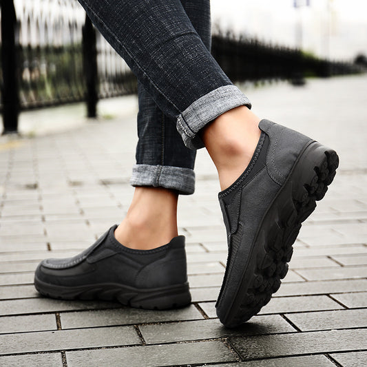 Zapatos Casuales de Cuero Otoño Talla 45 para Hombre - Image 2