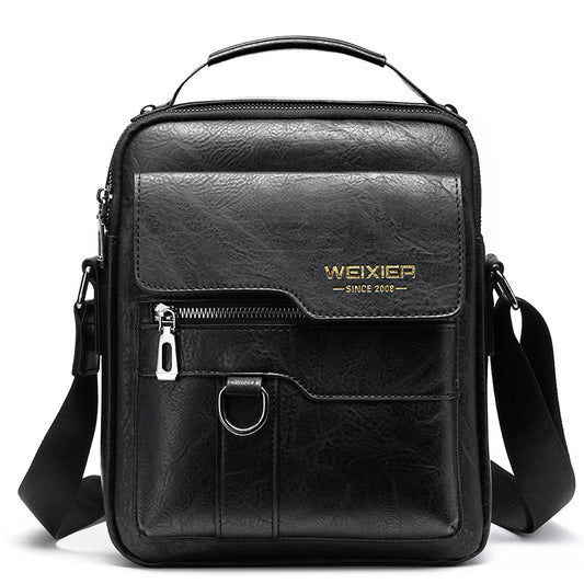 Bolsa de Viaje Retro Hombre Grande Capacidad Mochila de Hombro - Image 2