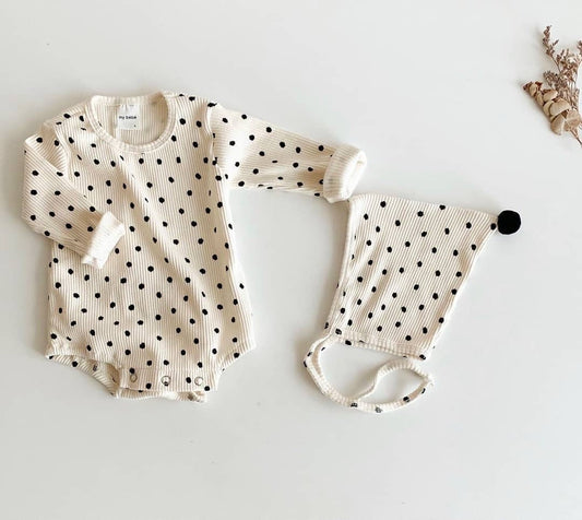 Mameluco para Bebé Niño y Niña - Pijama Enterizo de Algodón con Gorro - Image 2