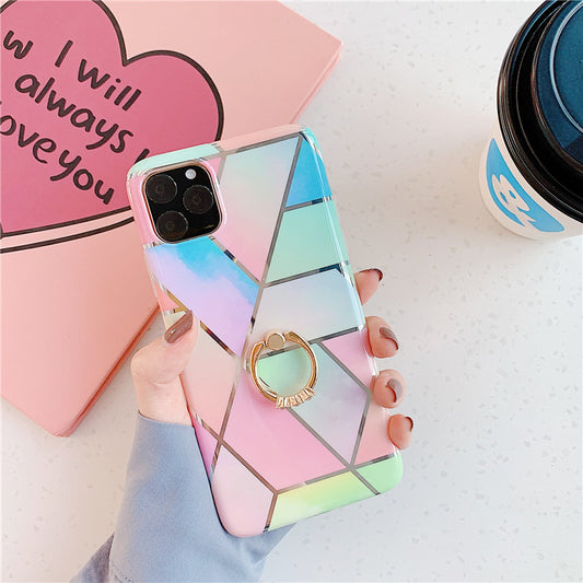 Soporte Anillo para Teléfono Móvil - Diseño Romboidal con Funda Suave - Image 2