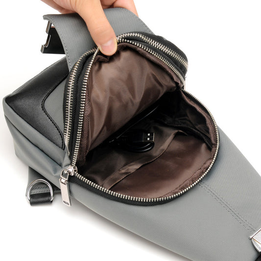 Bolsa de Pecho para Ciclismo y Viajes - Bandolera Casual para Hombre - Image 2
