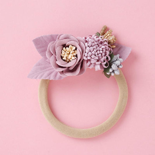 Diadema Elástica Infantil 9 Colores con Costuras Decorativas - Image 2