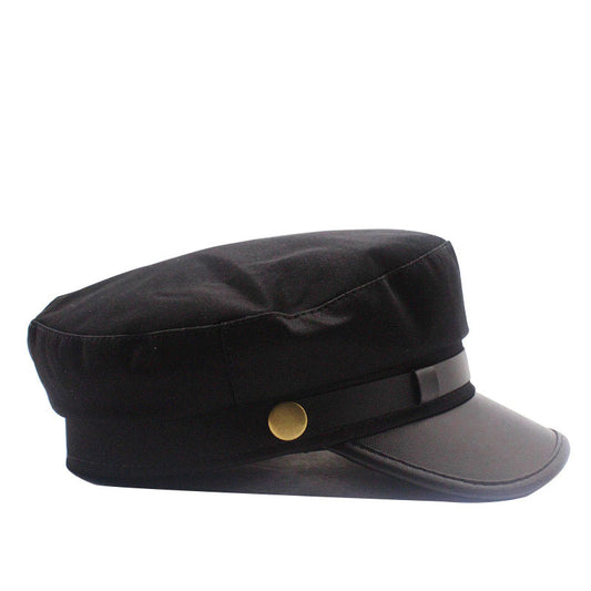 Sombrero Vintage Británico de la Marina con Hebilla Metálica - Image 2