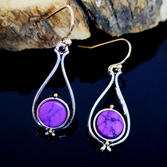Aretes de Cristal Vintage para Mujer - Joyas Statement para Bodas - Image 2
