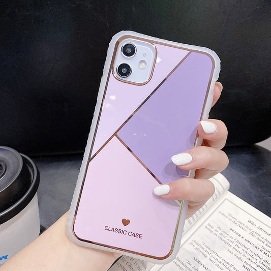 Funda Celular Geométrica Electrochapada con Cintura Slim - Image 2