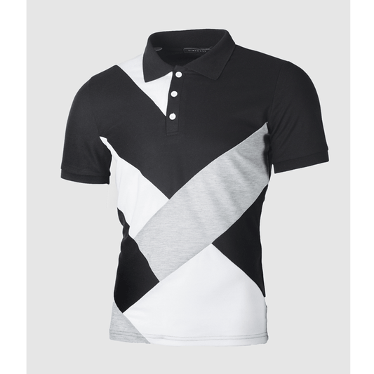 Polo Casual de Algodón para Hombre - Camiseta de Manga Corta Versátil - Image 2