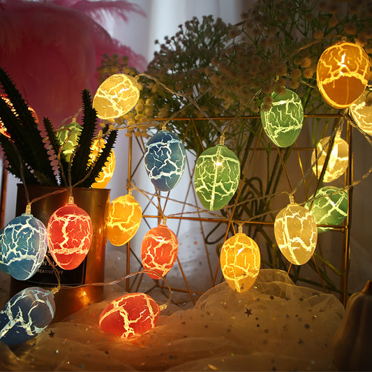 Guirnalda LED Huevos de Pascua - Luces Decorativas Impermeables - Image 2