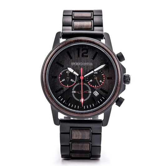 Reloj para Hombre DODO DEER Madera Explosiva - Image 2