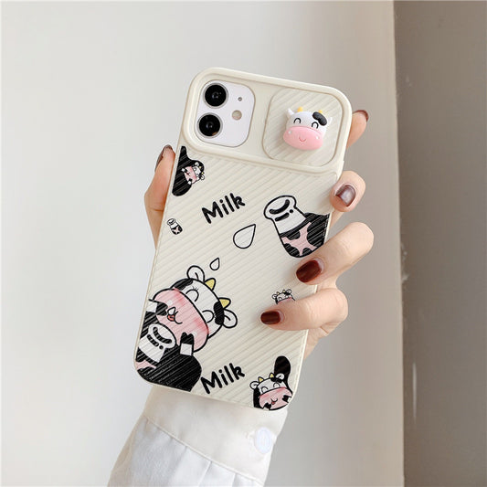 Funda Deslizante para iPhone 11 Pro y XS Max con Diseño Cartoon - Image 2