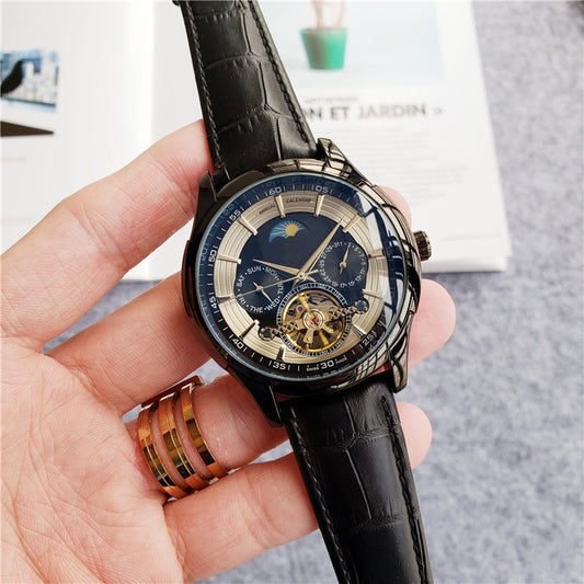 Reloj Automático de Acero con Calendario de 6 Pines para Hombre - Image 2