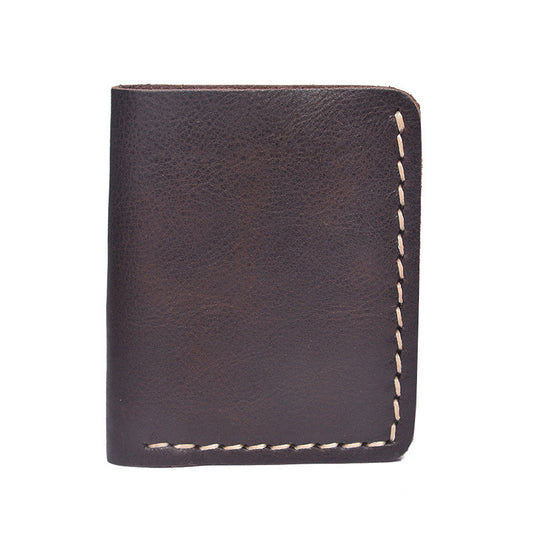 Billetera Corta de Cuero Crazy Horse Vintage - Image 2