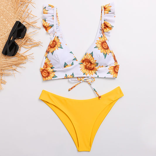 Bikini Triangular Girasol Sexy Estilo Europeo - Image 2