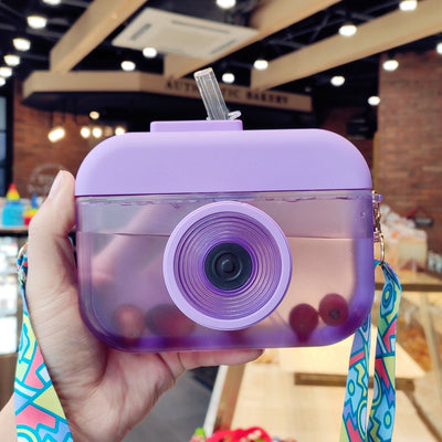 Vaso Térmico Portátil con Popote - Diseño Adorable y Funcional