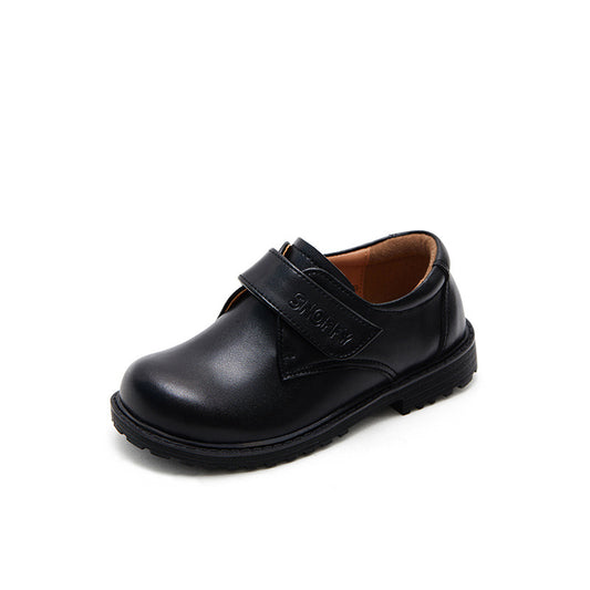 Zapatos de Cuero Negros para Niño Estilo Británico - Image 2