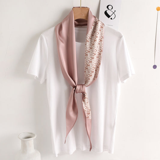 Pañuelo de Seda Versátil - Accesorio de Moda Multiuso - Image 2
