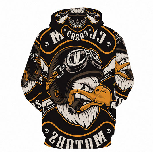 Sudadera con Capucha Estampado Cielo Nocturno 3D - Hombre Manga Larga - Image 2