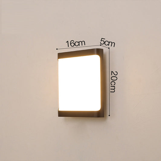 Lámpara LED de Pared Exterior Impermeable IP65 para Porche y Jardín Moderno - Image 2