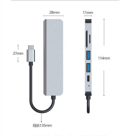 Docking Station 6 en 1 4K USB-C para Notebooks - Image 2