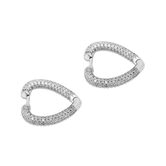 Aretes de Circonita Color Amor Versátiles y Personalizables - Image 2