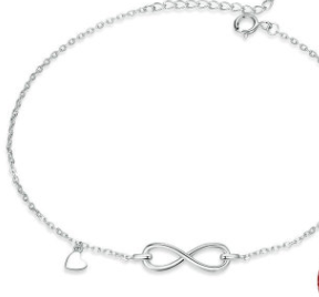 Tobillera de Plata Esterlina Diseño Minimalista - Image 2