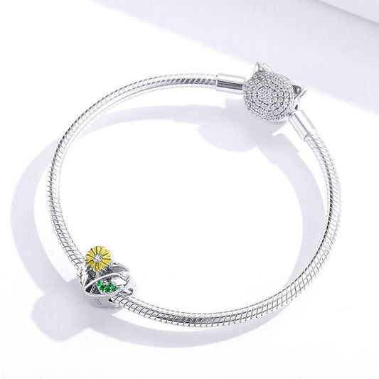 Pulsera de Plata 925 con Perlas de Amor - Diseño Europeo y Americano - Image 2