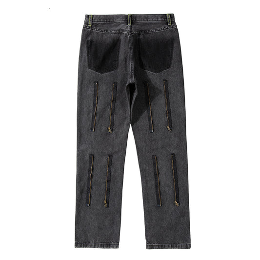 Jeans Rectos Bootcut Hip-Hop Street para Hombre - Image 2