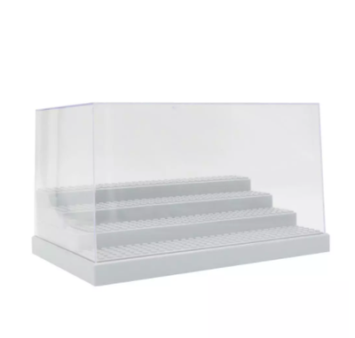 Gabinete Organizador de Figuras con Vitrina Acrílica Transparente Antipolvo