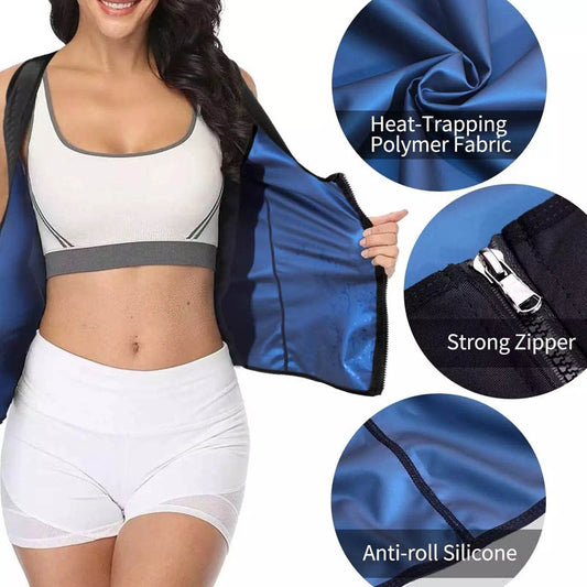 Chaleco Sauna Deportivo de Compresión con Tecnología Absorbente - Image 2
