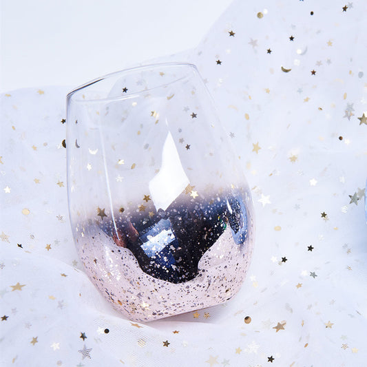Vaso de Leche Nórdico con Diseño Cielo Estrellado - Image 2