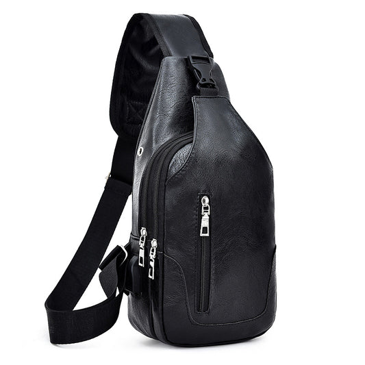 Bolsa Bandolera para Hombre con Carga USB - Deportiva y Funcional - Image 2