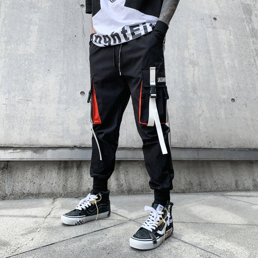 Pantalones Overol Holgados para Hombre - Estilo Casual y Versátil - Image 2