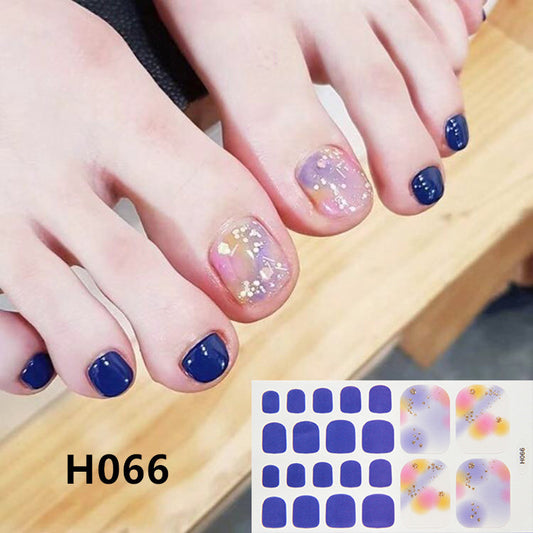 Adhesivos Metálicos Removibles para Uñas de los Pies - Image 2