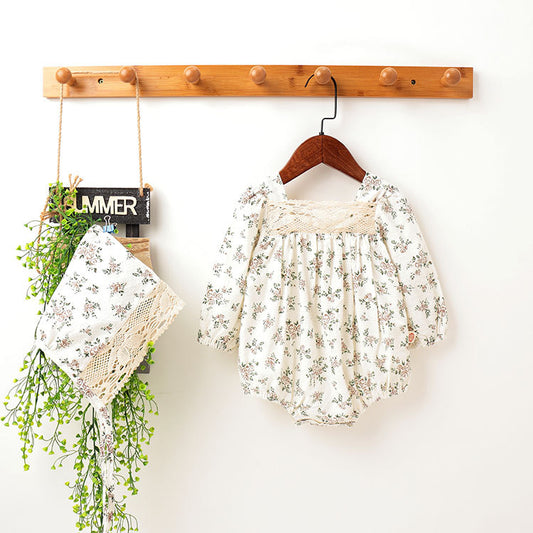 Blusa Infantil Floral de Manga Corta para Bebé - Image 2