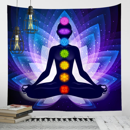 Tapiz Nórdico de Impresión Digital para Pared - Decoración Yoga y Meditación - Image 2