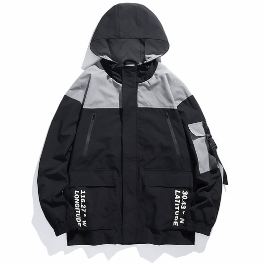 Chaqueta Casual Estilo Coreano con Capucha para Adolescentes - Image 2