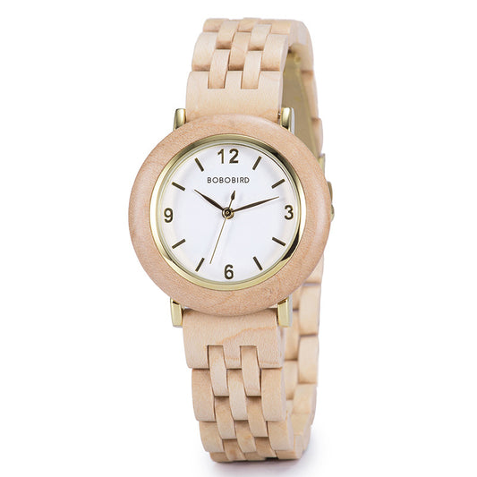Reloj de Madera Elegante y Minimalista - Image 2