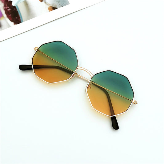 Gafas de Sol Irregulares Efecto Océano - Estilo Coreano Unisex - Image 2
