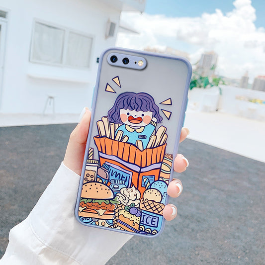 Funda Rígida para Apple con Diseño Foodie Girl Trendy - Image 2