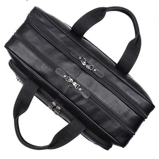 Maletín de Cuero Premium para Hombre - Bolso Ejecutivo Grande - Image 2