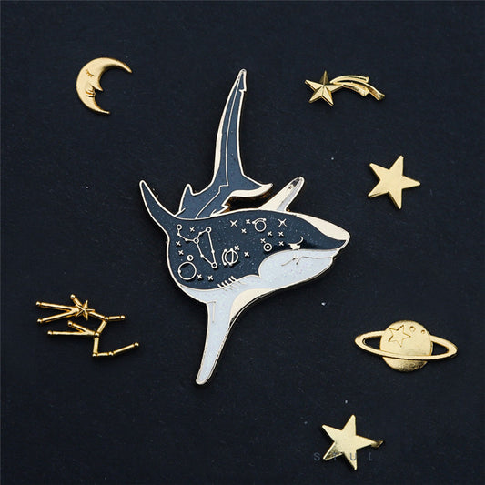 Broche Tiburón Océano Diseño Exclusivo Metal - Image 2