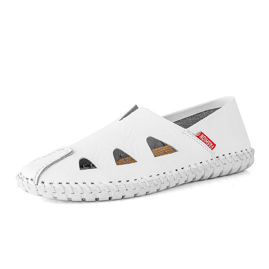 Sandalias de Cuero para Hombre - Comodidad Casual Versátil - Image 2